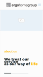 Mobile Screenshot of ergohomegroup.com